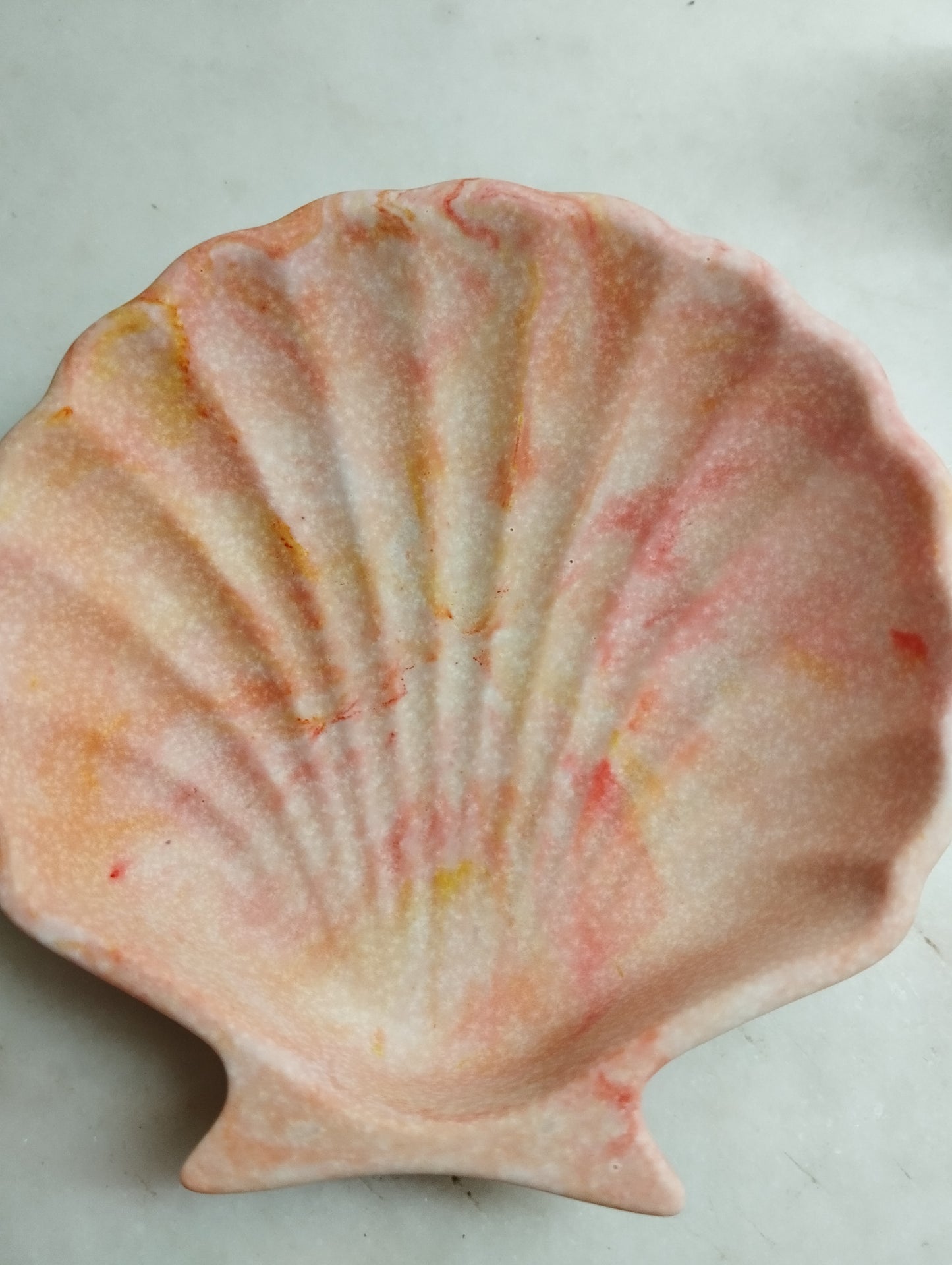 Pequeña concha en Jesmonite