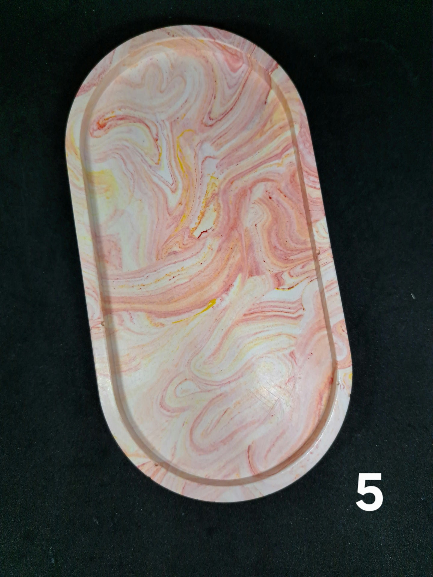 Jesmonite Oval Tray