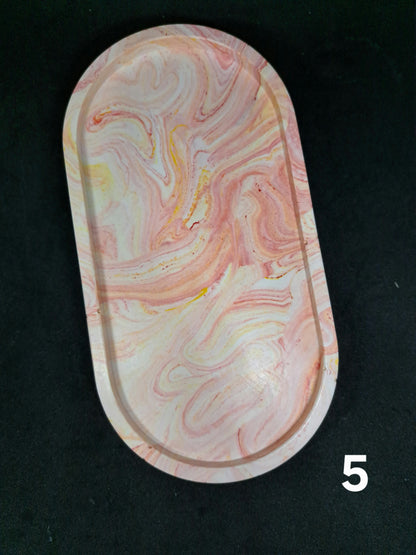 Jesmonite Oval Tray