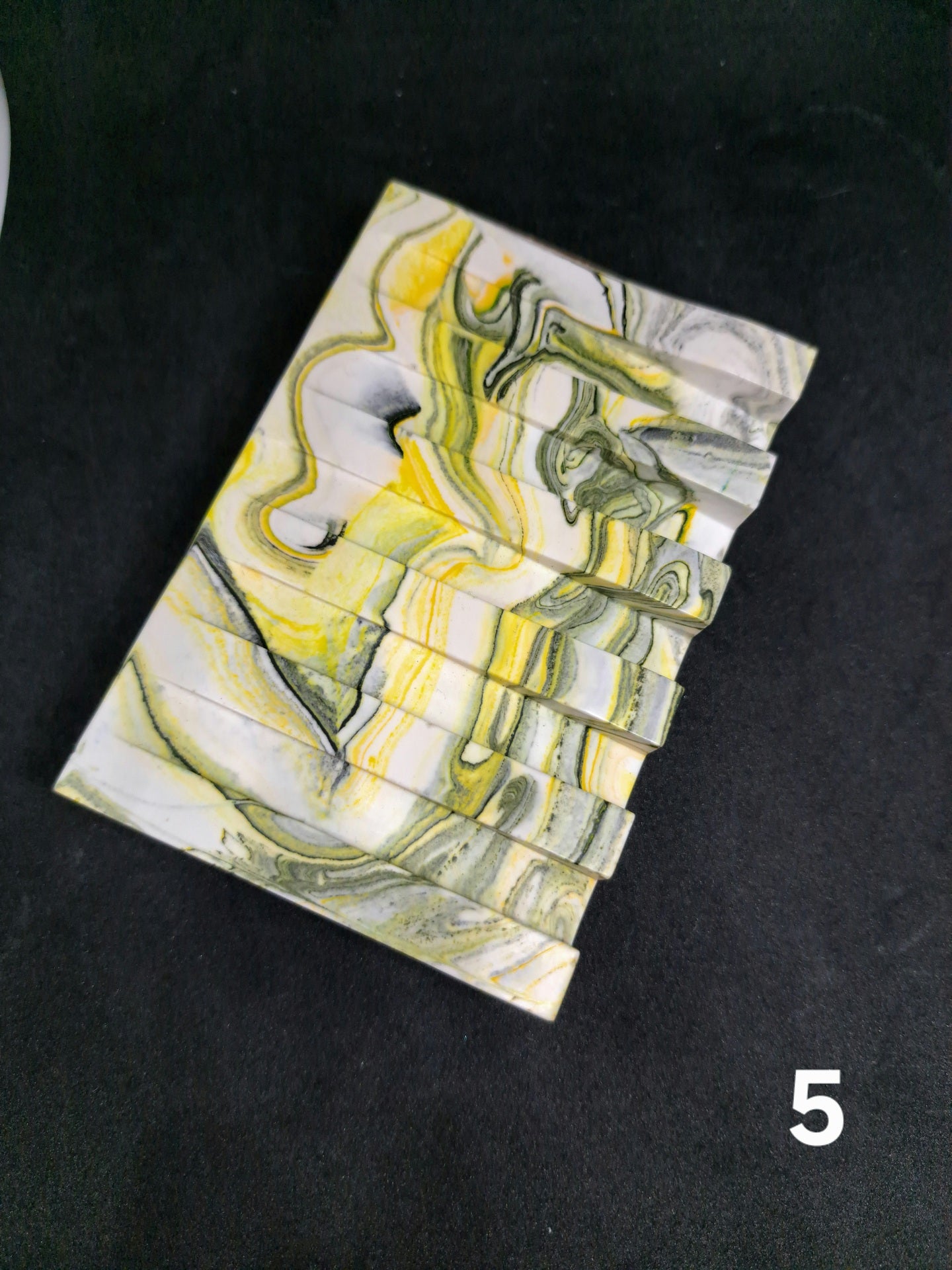 Jabonera en Jesmonite
